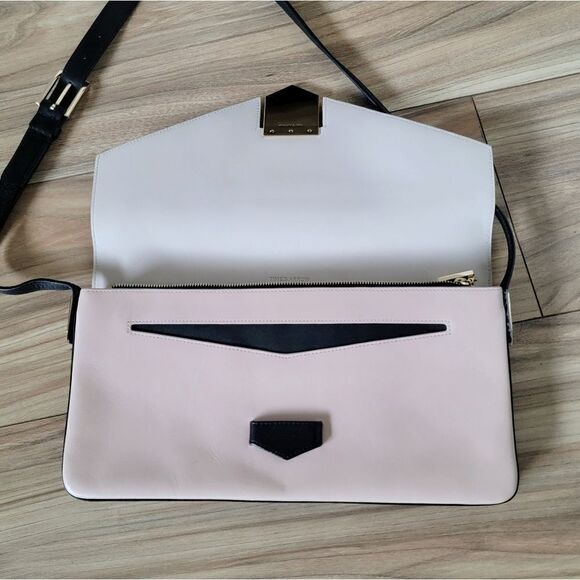 🆕 Time's Arrow Vega Envelope Colorblock Tricolor Mutli-Compartment Shoulder Bag - Picture 9 of 15